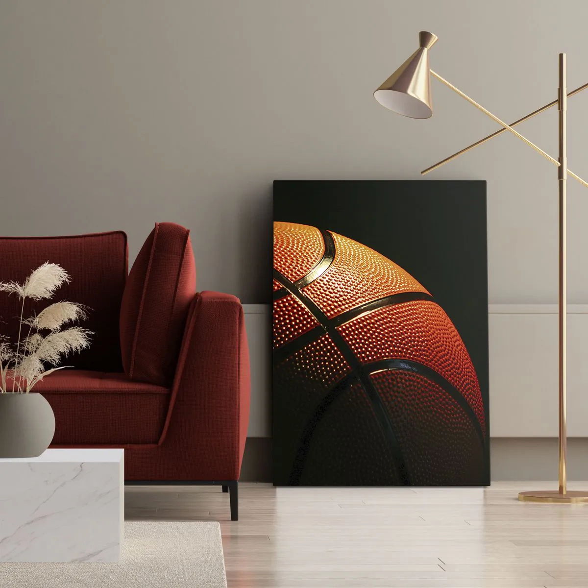 Canvastavla - Bild på duk - Vacker som planeten - 50x70 cm