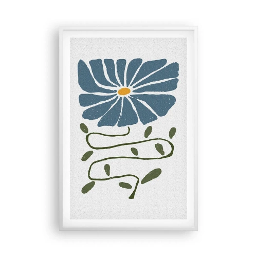 Affisch i vit ram - Kvist till blomma - 61x91 cm