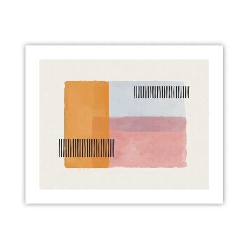 Affisch - Från hörna till hörna - 50x40 cm