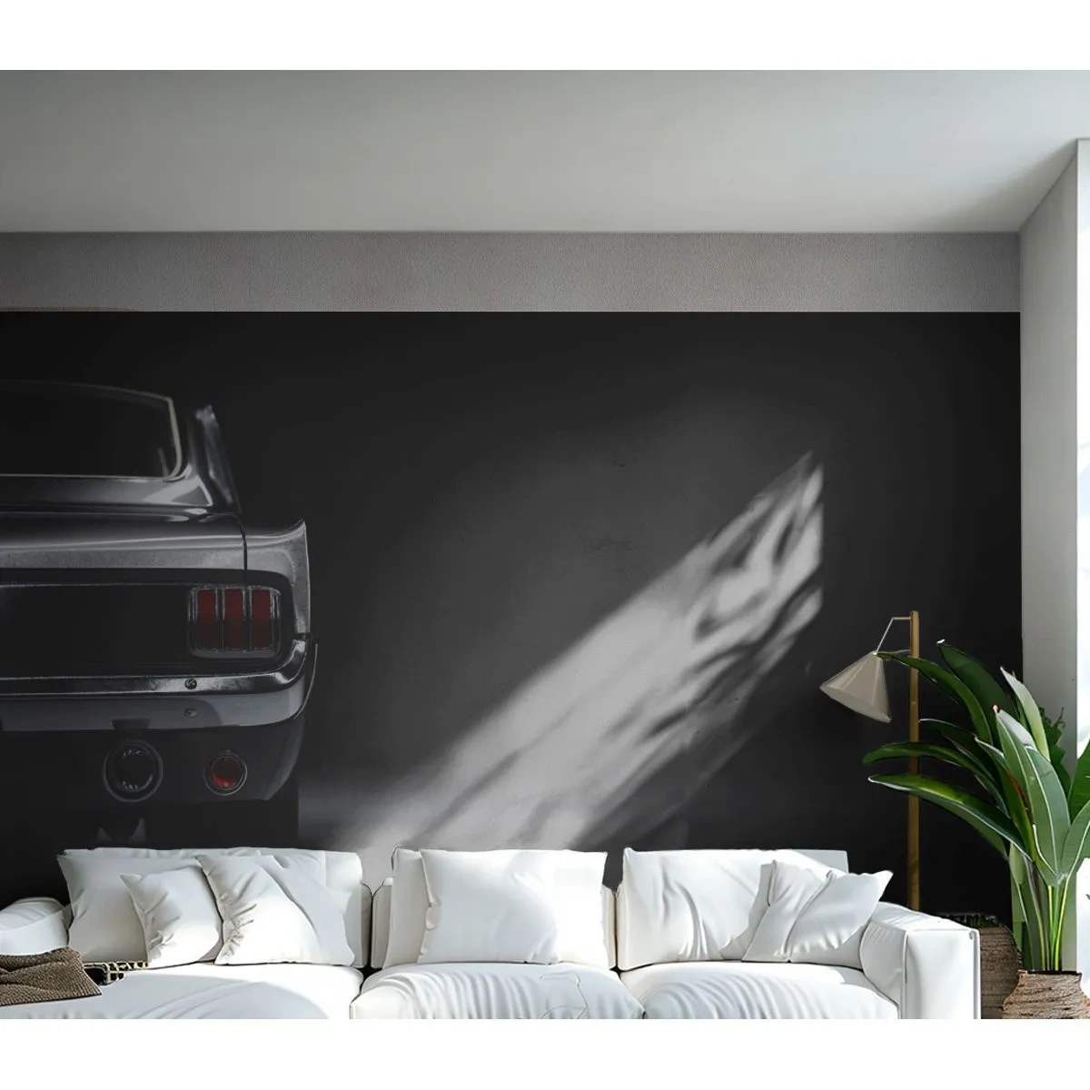 Fototapet Premium Canvas - Klassisk charm - Bil, Retro, Bil - 250x175 cm