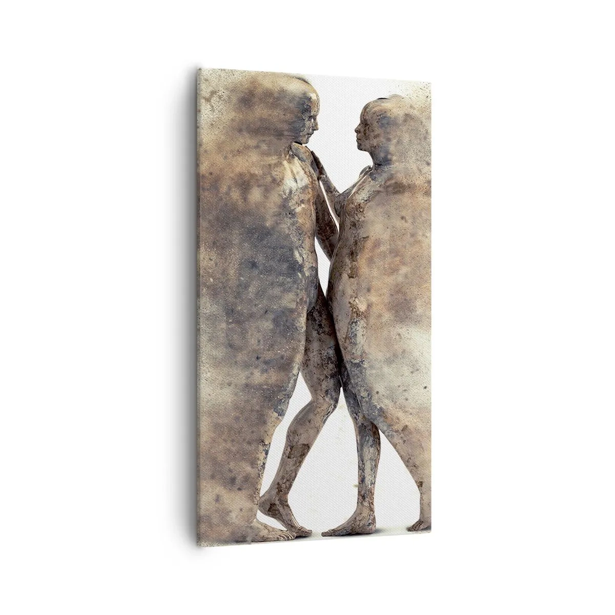 Canvastavla - Bild på duk - Uppstådda ur aska för att älska - 55x100 cm