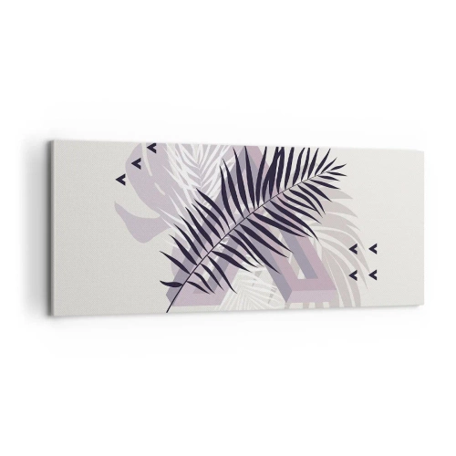Canvastavla - Bild på duk - Skuggans skugga - 100x40 cm