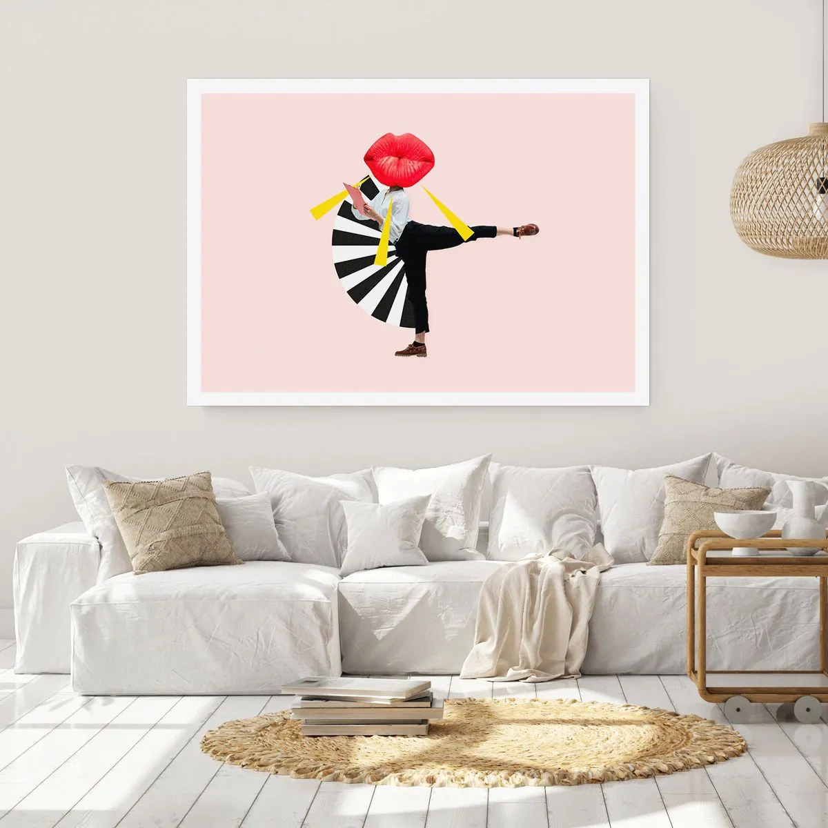 Affisch - Surrealistisk pop-art - 100x70 cm