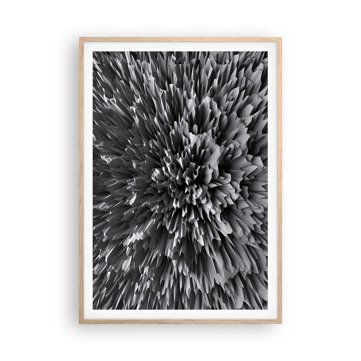 Affisch i ram av ljusek - Det kan inte bli vassare än så här - 70x100 cm