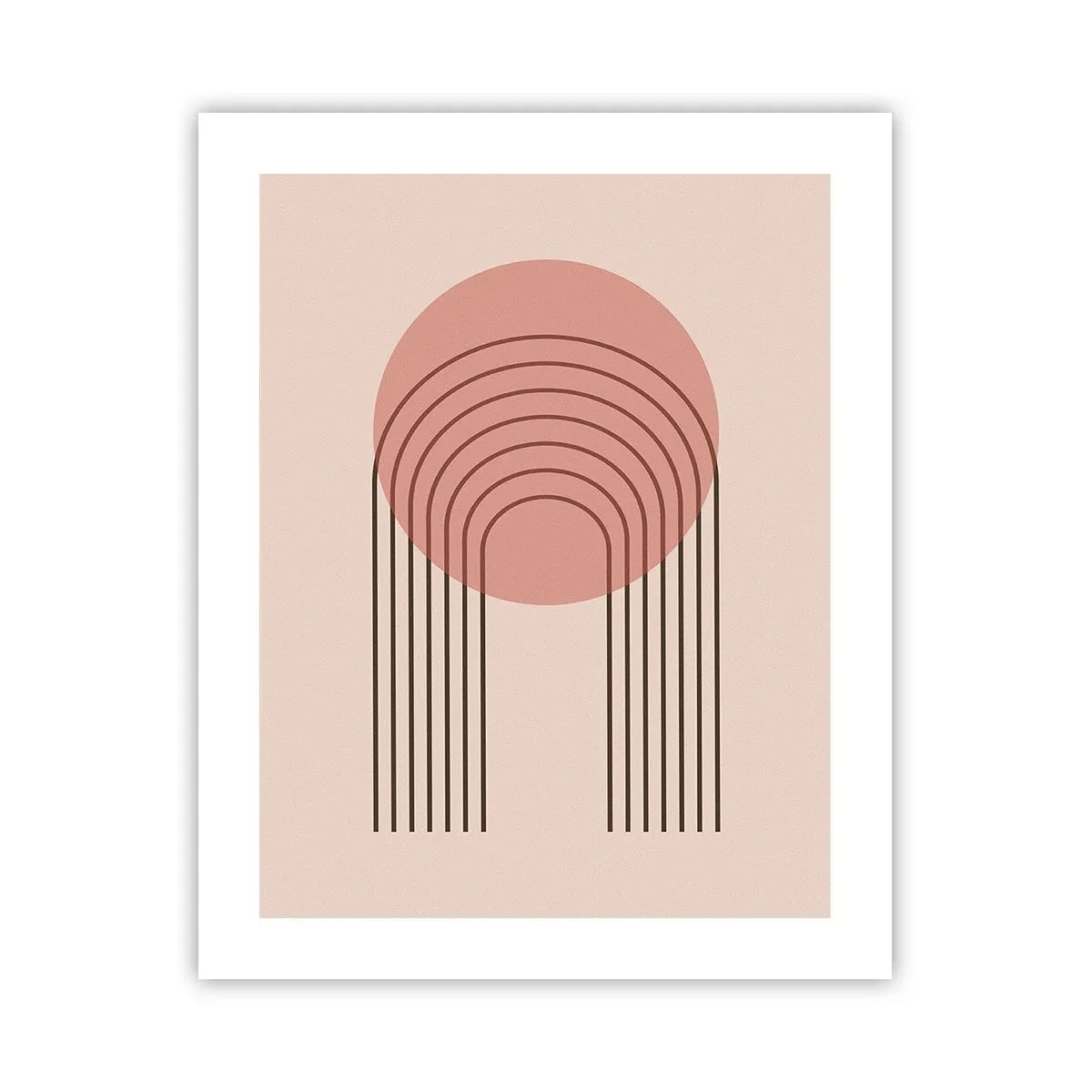 Affisch - Ostoppad attraktionskraft - 40x50 cm