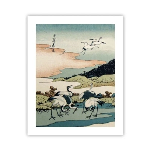 Affisch - I japansk anda - 40x50 cm