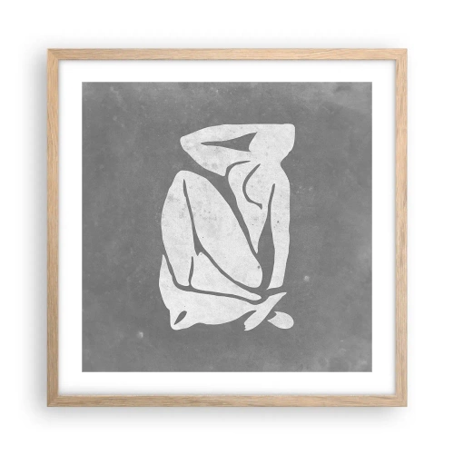 Affisch i ram av ljusek - I drömmarnas värld - 50x50 cm