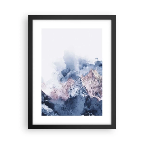 Affisch i svart ram - Det är toppen! - 30x40 cm