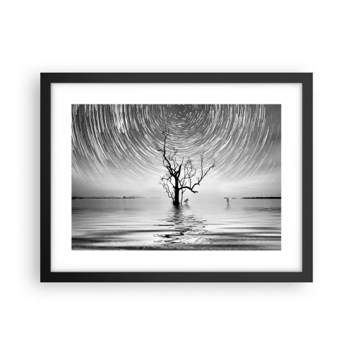 Affisch i svart ram - Naturens symfoni - 40x30 cm