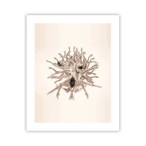 Affisch - Blommar i dansen - 40x50 cm