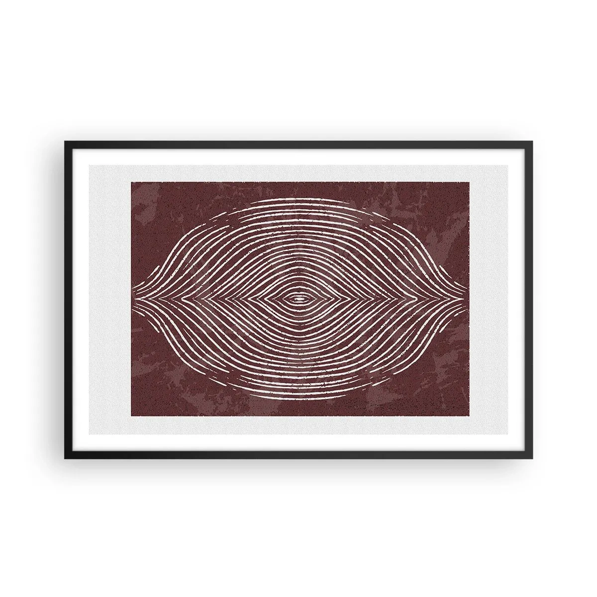 Affisch i svart ram - Rymden talar - 91x61 cm