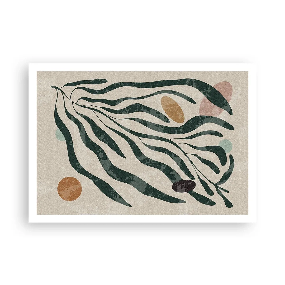 Affisch - Bland de gröna - 100x70 cm