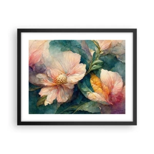 Affisch i svart ram - Bara subtilitet - 50x40 cm