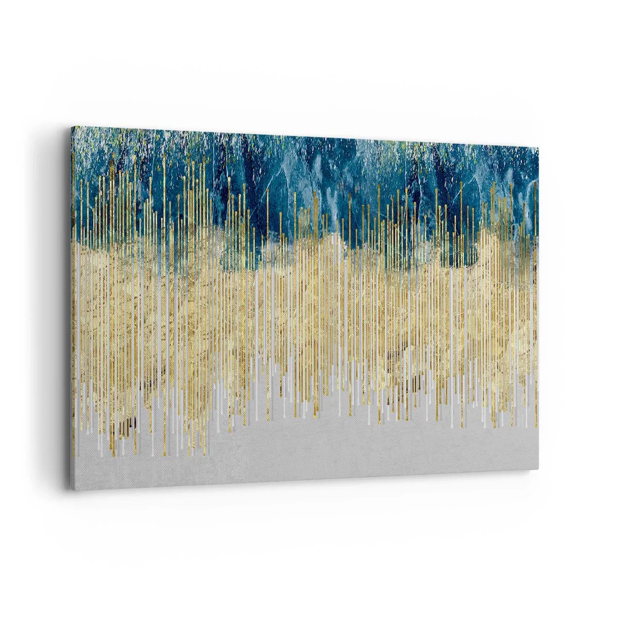 Canvastavla - Bild på duk - Förgylld gräns - 100x70 cm