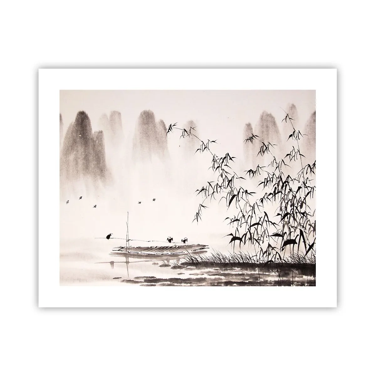 Affisch - Risfältens tystnad - 50x40 cm