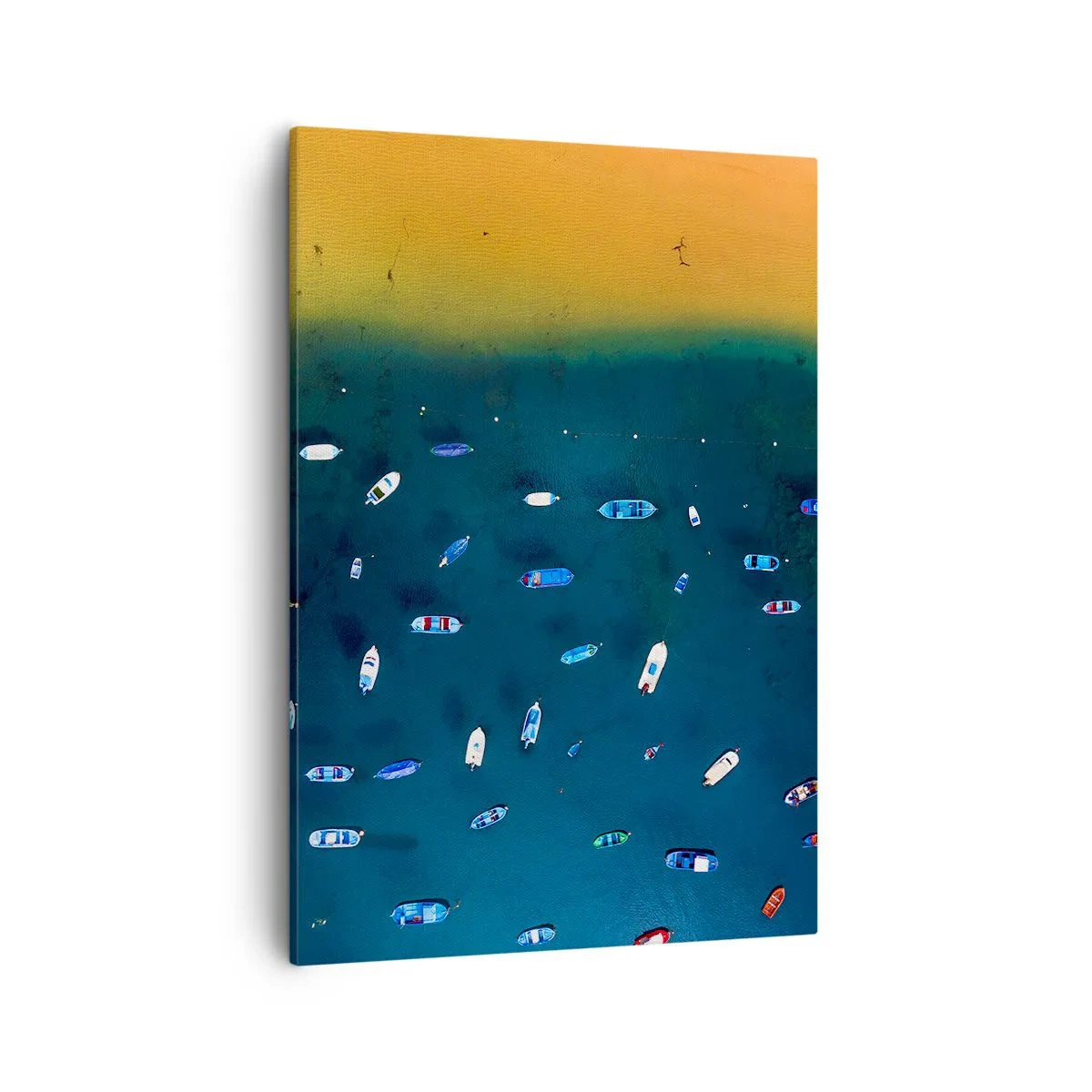 Canvastavla - Bild på duk - Ett semesterspel - 50x70 cm