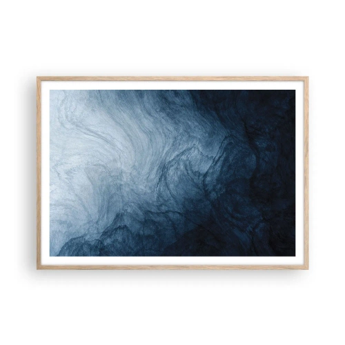Affisch i ram av ljusek - Nå djupt in - 100x70 cm