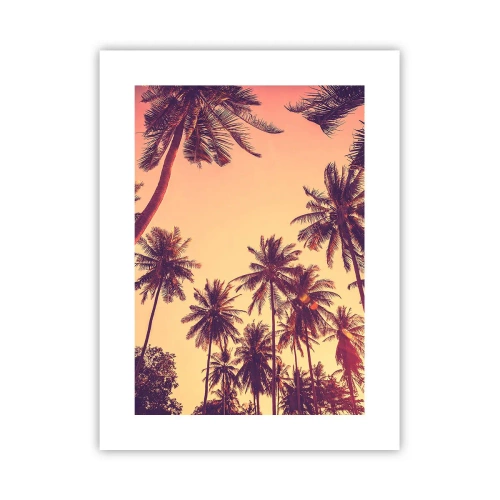 Affisch - Tropisk variation - 30x40 cm