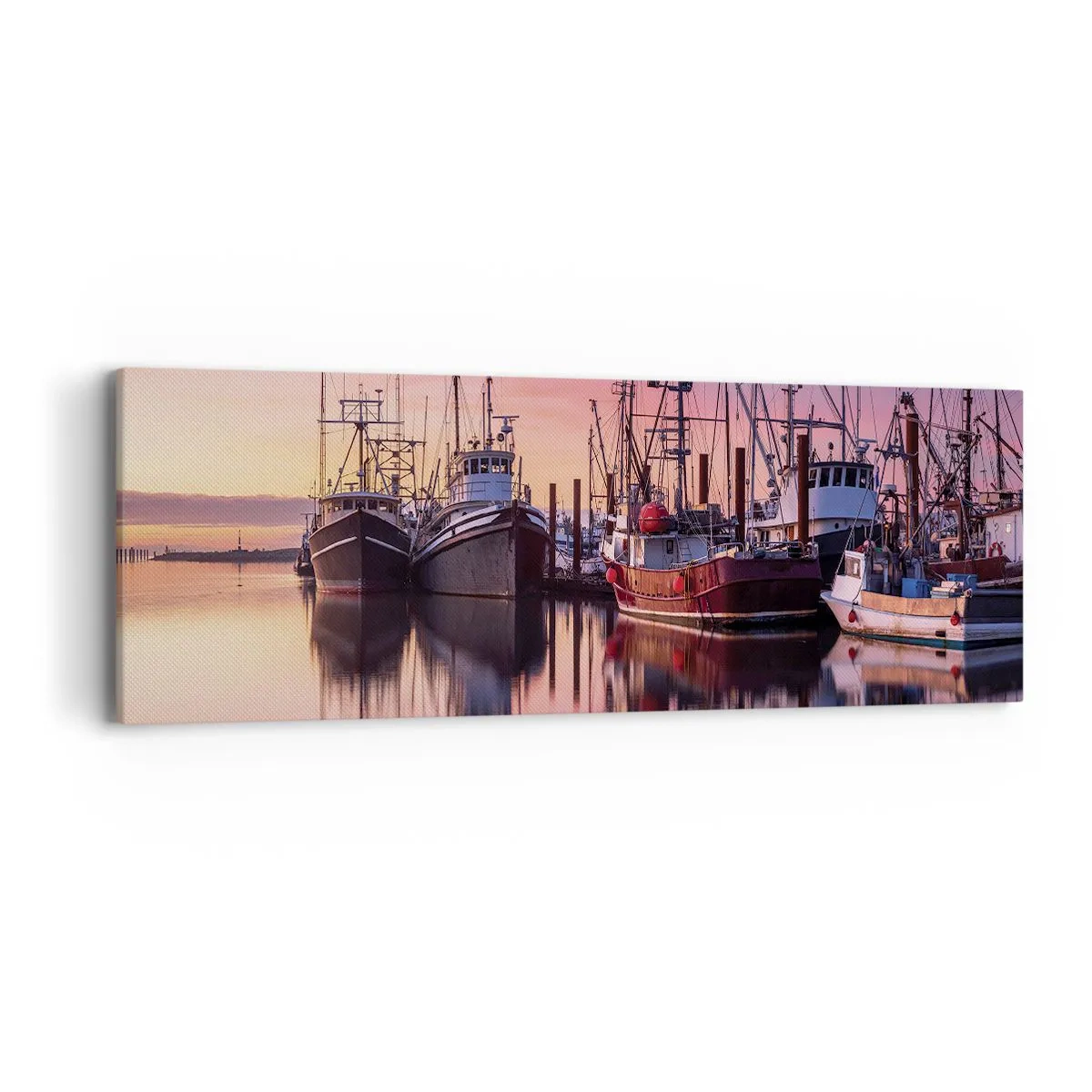 Canvastavla - Bild på duk - Inför nästa dag - 90x30 cm