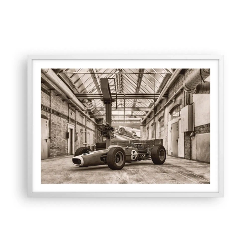 Affisch i vit ram - Segrarens vila - 70x50 cm