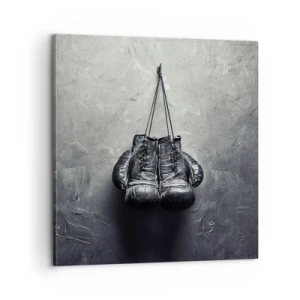Canvastavla - Bild på duk - Stridens tid och fredens tid - 60x60 cm