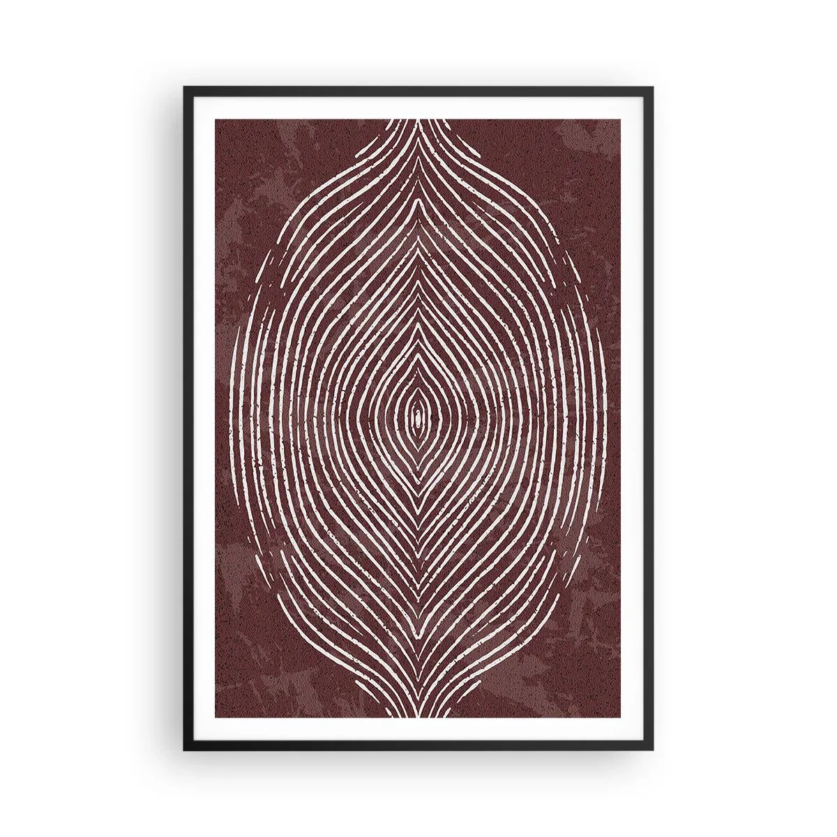 Affisch i svart ram - Rymden talar - 70x100 cm