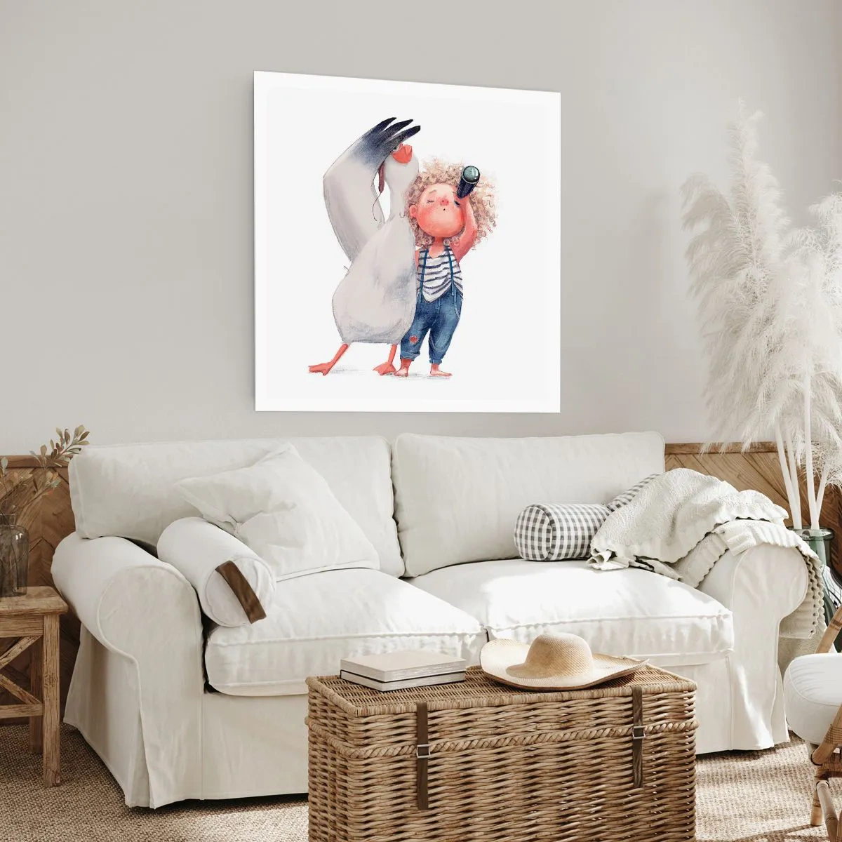 Affisch - Stora resans plan - 50x50 cm