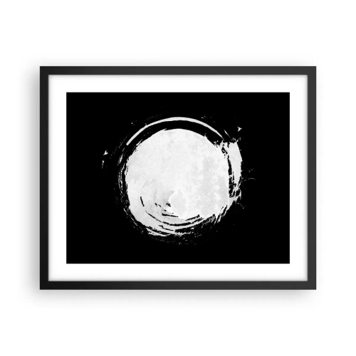 Affisch i svart ram - Den goda vägen ut - 50x40 cm