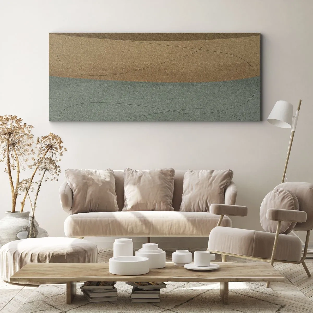 Canvastavla - Bild på duk - Horisontell komposition - 100x40 cm