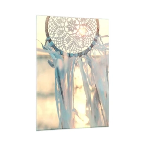 Glastavla - Bild på glas - Spetstotem - 50x70 cm