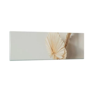 Glastavla - Bild på glas - När du behöver stillhet - 90x30 cm