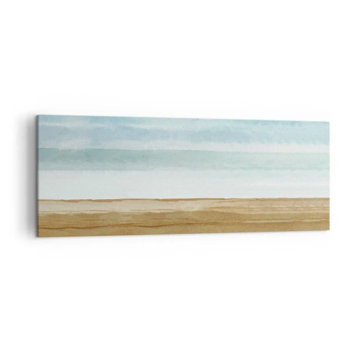 Canvastavla - Bild på duk - Svalkande - 140x50 cm