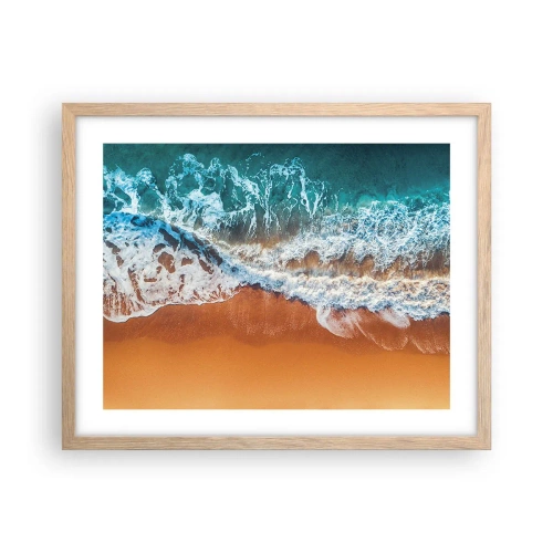 Affisch i ram av ljusek - Alltid i par - 50x40 cm