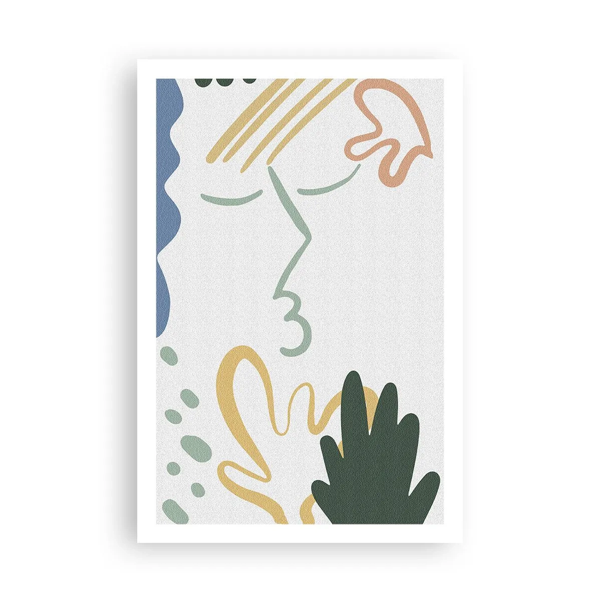 Affisch - En kyss av blommor - 61x91 cm