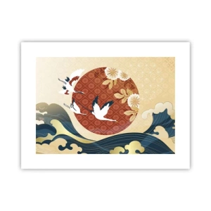 Affisch - Japansk saga - 40x30 cm