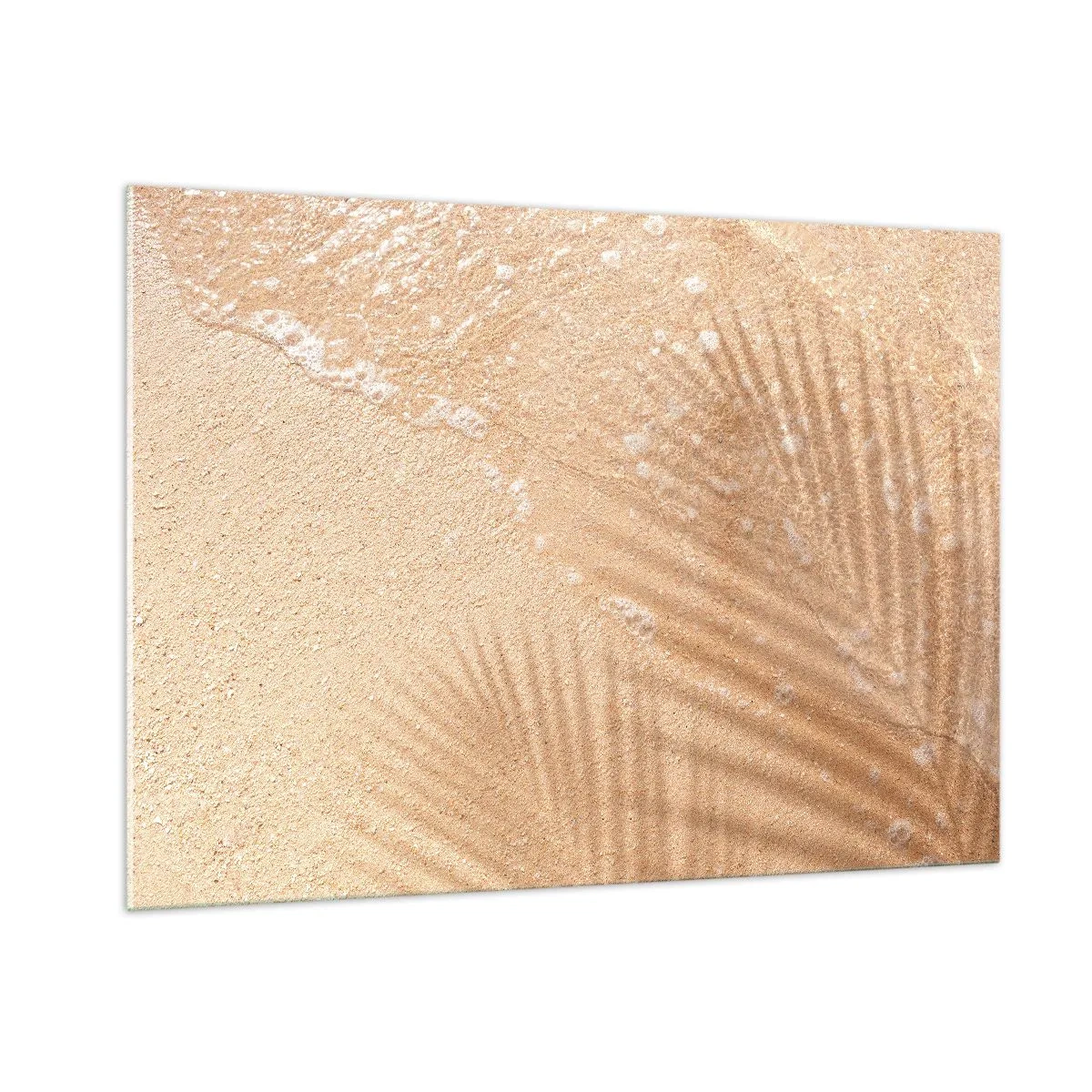 Glastavla - Bild på glas - Heta sommarens skugga - 100x70 cm