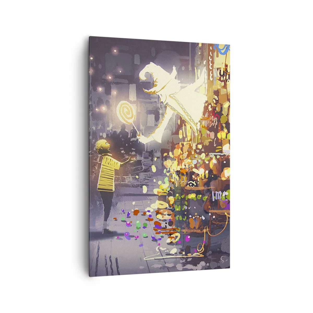 Canvastavla - Bild på duk - Trolldom existerar - 80x120 cm