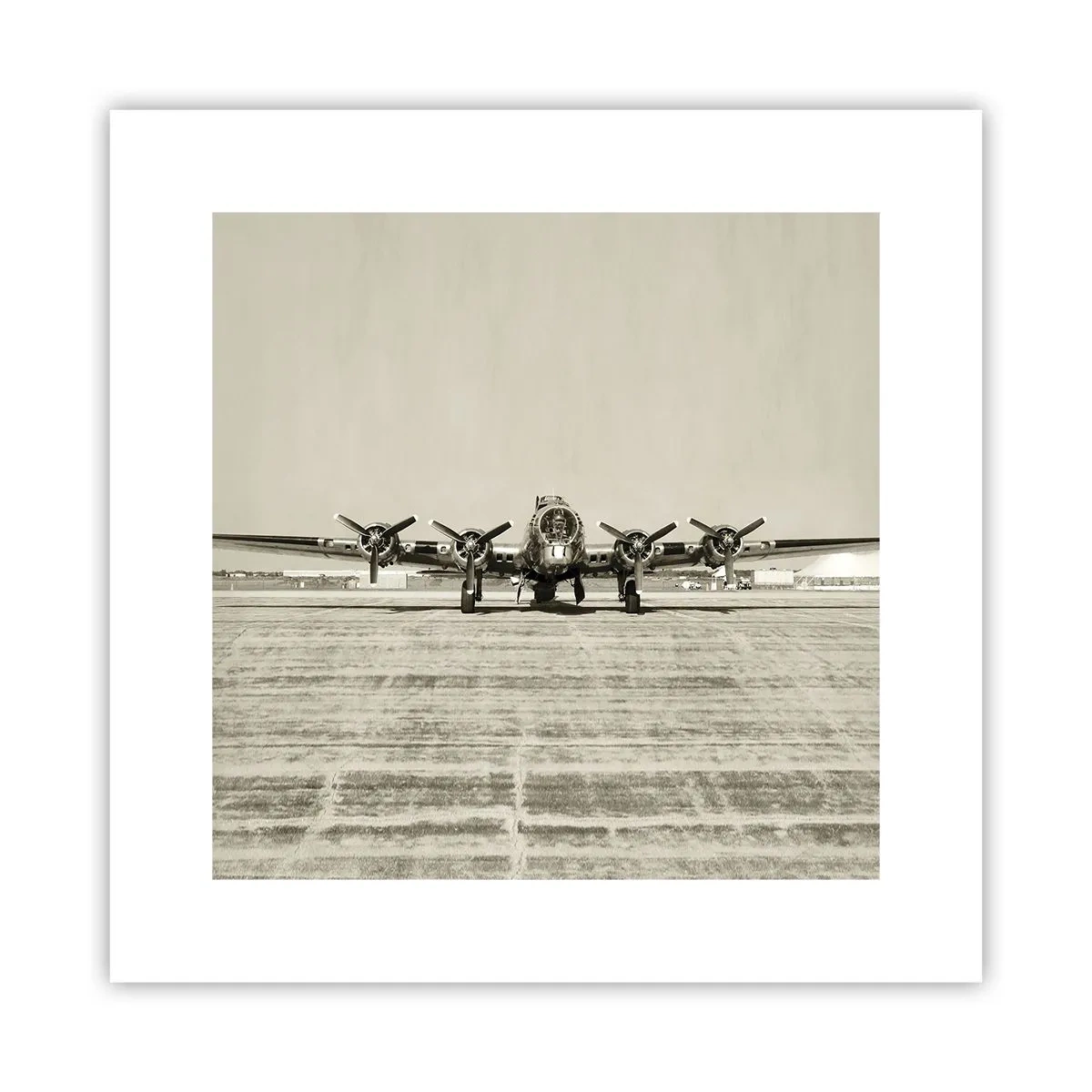 Affisch - Redo som vanligt - 30x30 cm