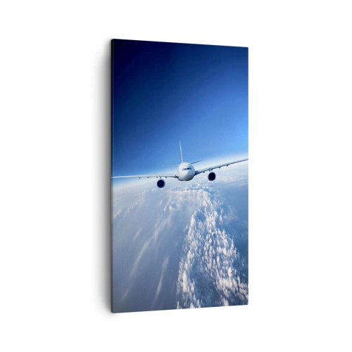 Canvastavla - Bild på duk - Jag flyger för jag vill - 45x80 cm