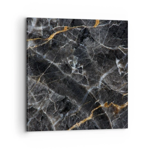 Canvastavla - Bild på duk - Stenens interna liv - 70x70 cm