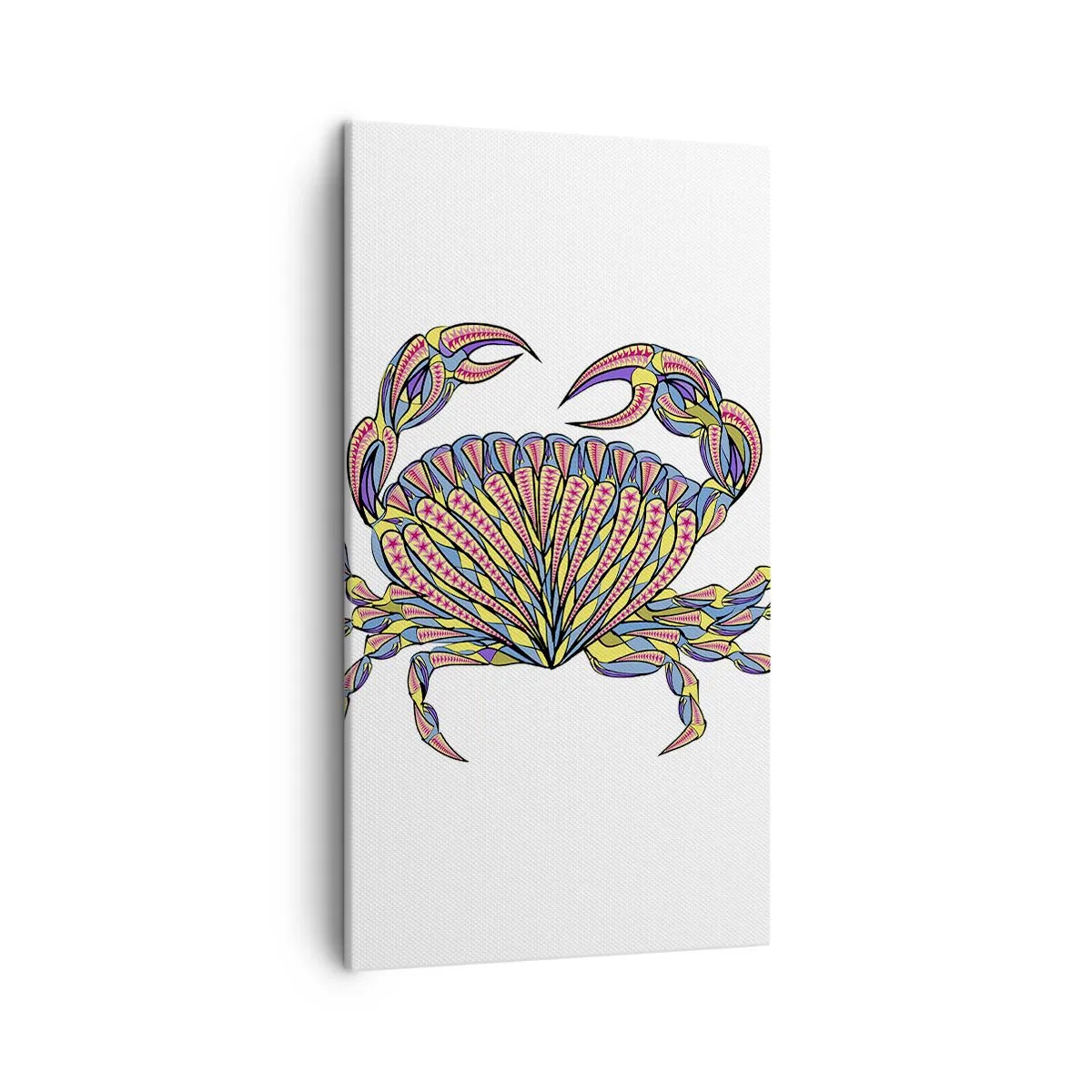 Canvastavla - Bild på duk - Havssmycken - 45x80 cm