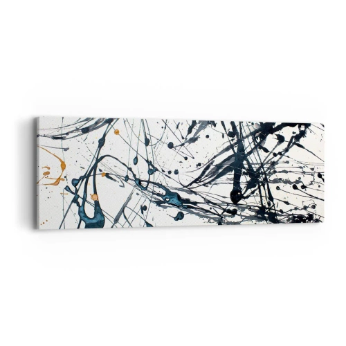 Canvastavla - Bild på duk - Med eller utan någon mening? - 90x30 cm
