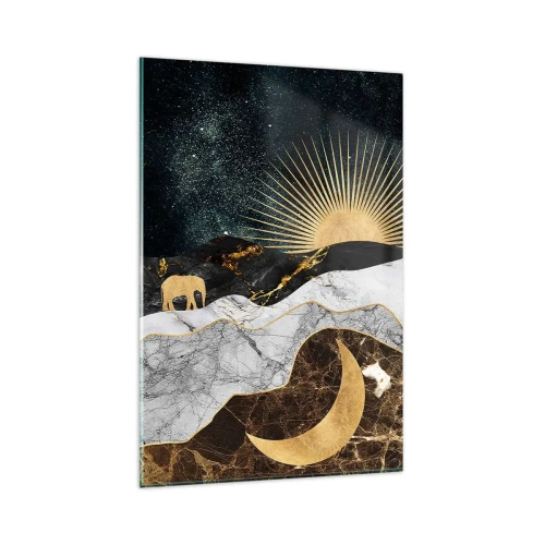 Glastavla - Bild på glas - Eviga lagar - 80x120 cm