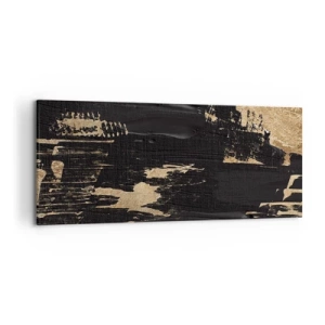 Canvastavla - Bild på duk - Ett spår av beröring - 120x50 cm