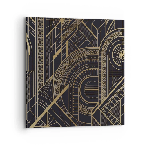 Canvastavla - Bild på duk - Koncept, idéer, planer - 70x70 cm