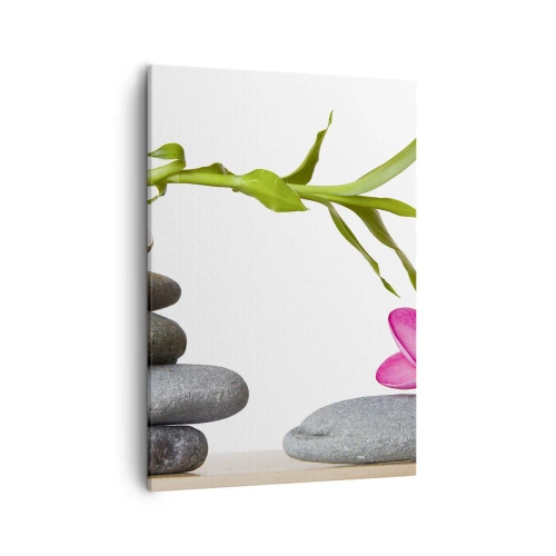 Canvastavla - Bild på duk - Livets färger och varaktighet - 50x70 cm