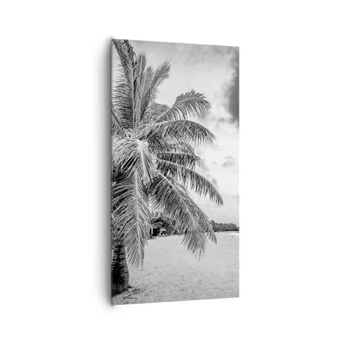 Canvastavla - Bild på duk - När du längtar efter ensamheten... - 65x120 cm