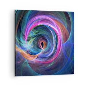 Canvastavla - Bild på duk - Vart tar du mig? - 60x60 cm