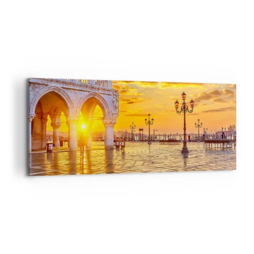 Canvastavla - Bild på duk - Var är alla? - 120x50 cm