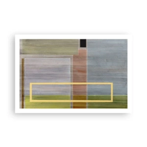 Affisch - Rakt och lugnt - 91x61 cm